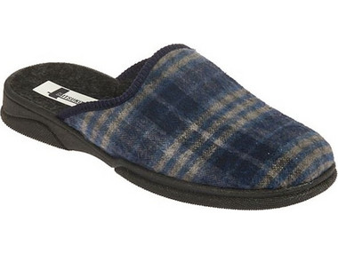 Mitsuko Χειμερινές Ανδρικές Παντόφλες Navy Μπλε WS03495M