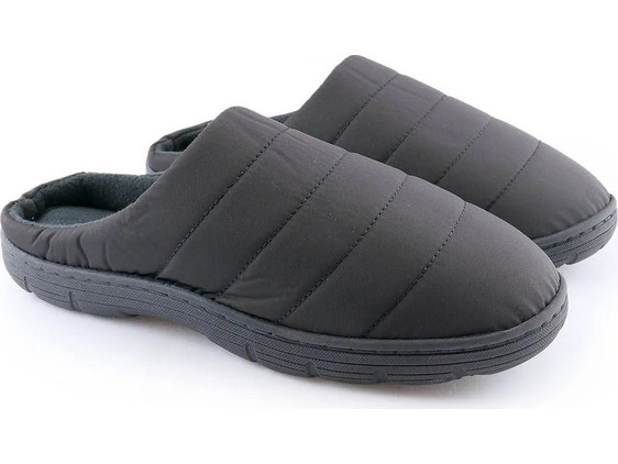 Love4shoes Χειμερινές Ανδρικές Παντόφλες Μαύρες 593028