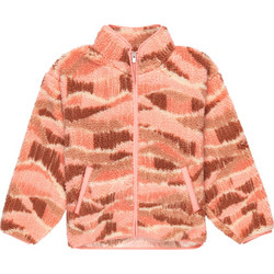 Roxy Παιδική Ζακέτα Fleece με Φερμουάρ Κοραλί Καφέ ERGPF03070-MFE6