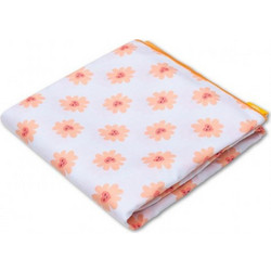 Fresk Flower Hearts Παιδική Πετσέτα Θαλάσσης Λευκή 65x135cm SWE-2023SE1257
