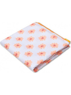 Fresk Flower Hearts Παιδική Πετσέτα Θαλάσσης Λευκή 65x135cm SWE-2023SE1257