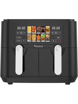 TurboTronic TT-DAF8 Air Fryer 9lt με Διπλό Κάδο