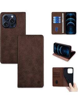 Sonique Vintage Magnet Wallet Brown (iPhone 15 Pro)