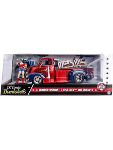 Jada DC Bombshells Wonder Woman & 1952 Chevy Coe Pickup Φιγούρα Δράσης για 8+ Ετών