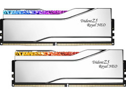 G.Skill Trident Z5 Royal Neo 32GB (2X16GB) DDR5 RAM 6400MHz C30 White