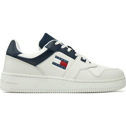 Tommy Jeans Ανδρικά Sneakers Λευκά EM0EM01395-DW4