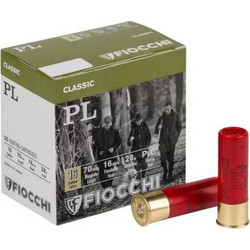 Fiocchi PL16 Φυσίγγια Συγκέντρωσης 16Cal 70mm 28gr 25τμχ