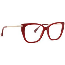 Max Mara MM5007 066 Γυναικείος Σκελετός Γυαλιών Οράσεως Κοκάλινος Μεταλλικός Χρυσός Κόκκινος
