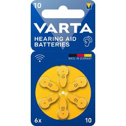 Varta Hearing Aid 10 6τμχ