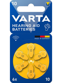 Varta Hearing Aid 10 6τμχ