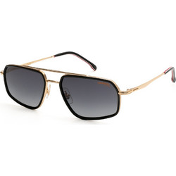 Carrera CA338S RHL9O Ανδρικά Γυαλιά Ηλίου Aviator Μεταλλικά Χρυσά με Μαύρο Φακό