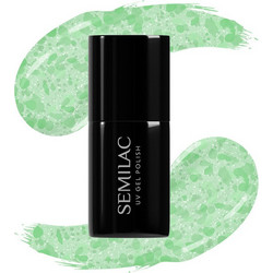 Semilac 494 Frozen Pistachios Glitter Ημιμόνιμο Βερνίκι Νυχιών 7ml