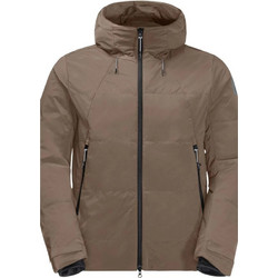 Jack Wolfskin Ανδρικό Μπουφάν Χειμωνιάτικο Puffer Αδιάβροχο Αντιανεμικό Ταμπά 1206961-4610