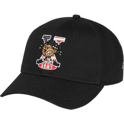Grimey Ανδρικό Καπέλο Jockey Υφασμάτινο Μαύρο GRCV382-BLK