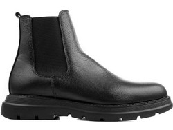 Commanchero Ανδρικά Chelsea Μποτάκια Δερμάτινα Μαύρα 72380-821
