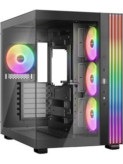 Be Quiet Light Base 600 LX Black Gaming Midi Tower Κουτί Υπολογιστή RGB με Πλαϊνό Παράθυρο
