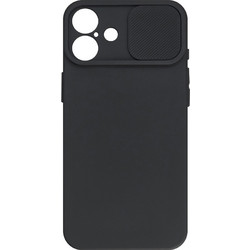 Powertech Camshield Soft Back Cover Black (iPhone 16 Plus)