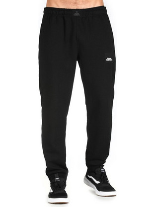 Horsefeathers Ανδρικό Παντελόνι Φόρμας Fleece με Λάστιχο Μαύρο SM1349A