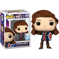 Funko Pop! What If? 1468 Captain Carter Special Edition