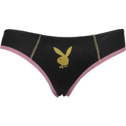 Playboy Γυναικείο Slip Μαύρο P452B-0071
