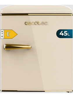Cecotec CEC-02129 Retro Μονόπορτο Ψυγείο 45lt Μπεζ