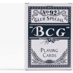 BCG Τράπουλα Πλαστική Μπλε 1287