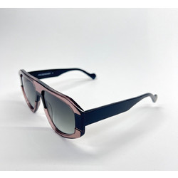 KreuzbergKinder BUSHWACKER-C4 Γυναικεία Γυαλιά Ηλίου Aviator Κοκάλινα Καφέ με Μαύρο Φακό