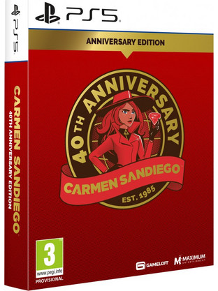 Carmen Sandiego 40TH Anniversary Edition PS5