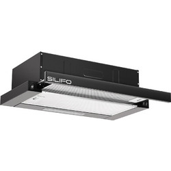 SILIFO SF6665 Συρόμενος Απορροφητήρας 60cm Μαύρος
