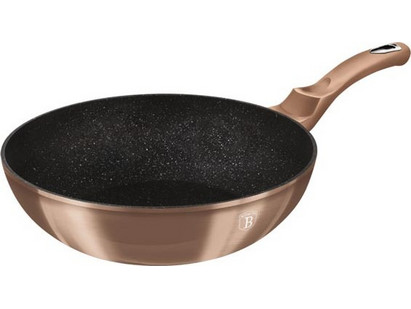 Berlinger Haus Line Rose Gold Τηγάνι Αλουμινίου Αντικολλητικό 30cm BH-6171