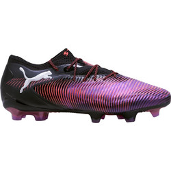 Puma Future 8 Ultimate Low FG 108361-01 Ποδοσφαιρικά Παπούτσια με Τάπες Μαύρα Μωβ