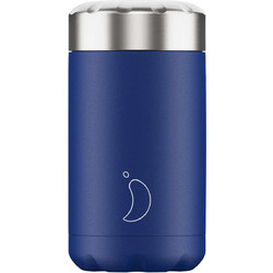 Chilly's Δοχείο Φαγητού Θερμός Inox 500ml Μπλε