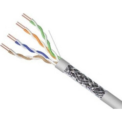 TOPELCOM S/FTP Cat.5e Καλώδιο Δικτύου Ethernet 1m Grey 02.004.0011