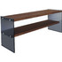 Hanah Home Έπιπλο Τηλεόρασης Μοριοσανίδα Καρυδί Μ120xΠ35xΥ45cm 552NOS1503