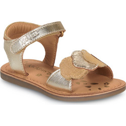 Kickers Παιδικά Πέδιλα για Κορίτσι Χρυσά Ταμπά 1202341-10-152