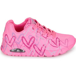 Skechers Uno Spread The Love Γυναικεία Sneakers Φούξια 155507-HTPK