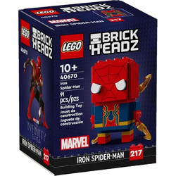 Lego BrickHeadz Marvel Iron Spider-Man για 10+ Ετών 40670