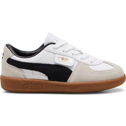 Puma Palermo Lth Παιδικά Sneakers Λευκά Μπεζ Μαύρα 397276-01