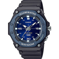Casio Ανδρικό Ρολόι με Μαύρο Καουτσούκ Λουράκι MW-620H-2AVDF