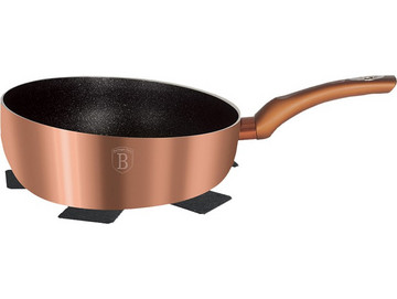 Berlinger Haus Metallic Line Rose Gold Τηγάνι Αλουμινίου Αντικολλητικό Titanium Επίστρωση 26cm BH-1522NF
