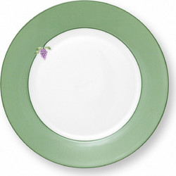 Pip Studio Lily Lotus Green Πιάτο Φρούτου Πορσελάνης 21cm 51001496