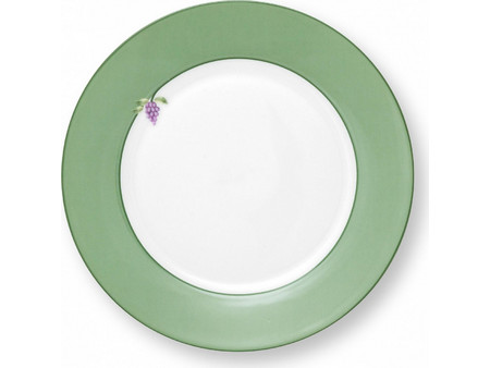 Pip Studio Lily Lotus Green Πιάτο Φρούτου Πορσελάνης 21cm 51001496