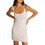 Calvin Klein Mini Καλοκαιρινό Καθημερινό Φόρεμα Ριπ Εκρού J20J225272-ADA