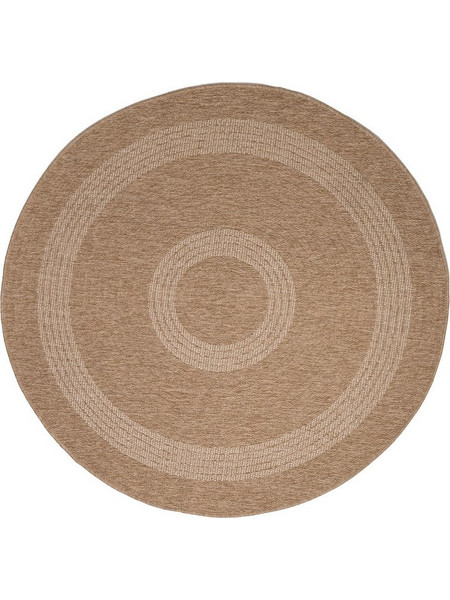 Royal Carpet Avanos Χαλί Στρογγυλό Καλοκαιρινό 200cm 8866 White