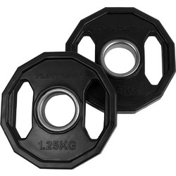 Tunturi Σετ Δίσκοι Ολυμπιακού Τύπου Rubber Cover 2x1.25kg Φ50mm