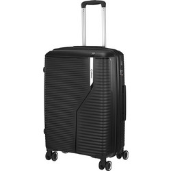 Xplorer 172 Βαλίτσα Μεσαία 65x42x27cm με 4 Ρόδες Μαύρη
