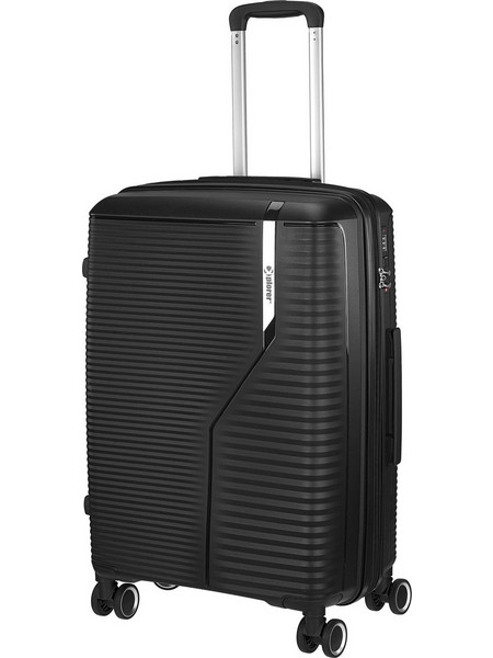 Xplorer 172 Βαλίτσα Μεσαία 65x42x27cm με 4 Ρόδες Μαύρη