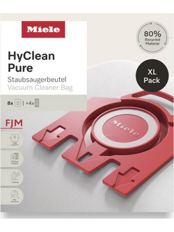 Miele FJM HyClean Pure INT Σακούλες Σκούπας 4τμχ Συμβατές με Σκούπα Miele