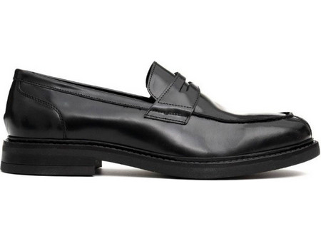 Philippe Lang Ανδρικά Μοκασίνια Loafers Δερμάτινα Μαύρα 7118418V