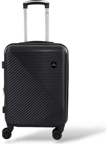 Playbags Collection PS705C Βαλίτσα Καμπίνας 55x40x20cm με 4 Ρόδες Μαύρη